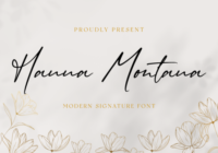 Hanna Montana Font - Featured Image