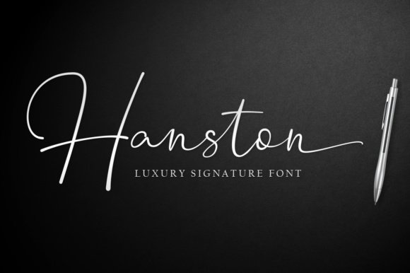 Hanston Font - Featured Image
