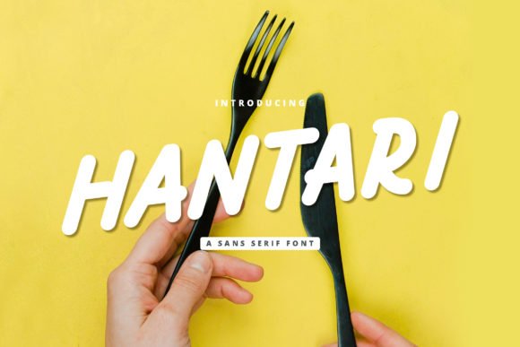 Hantari Font - Featured Image