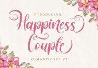 Happiness Couple Font - Featured Image