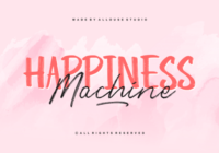 Happiness Machine Duo Font - Featured Image