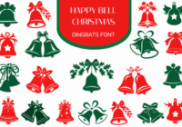 Happy Bell Christmas Font - Featured Image