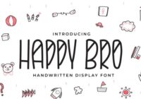 Happy Bro Font - Featured Image