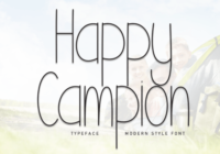 Happy Campion Font - Featured Image