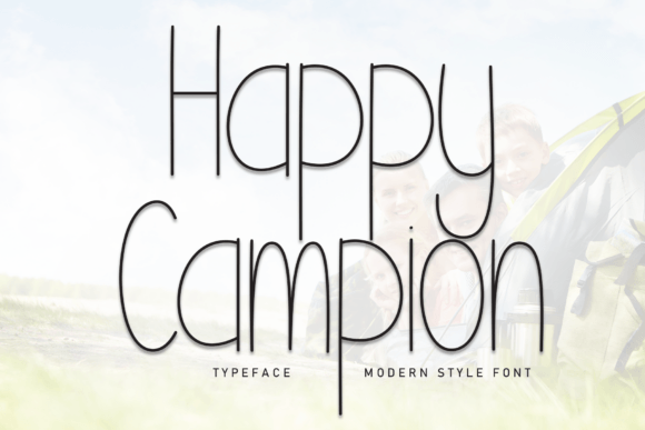 Happy Campion Font - Featured Image