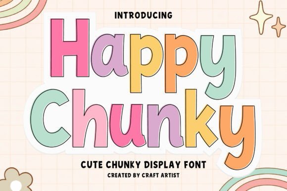 Happy Chunky Font - Featured Image