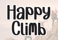 Happy Climb Font - Featured Image