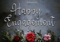 Happy Engagement Font - Featured Image