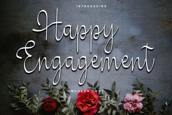 Happy Engagement Font - Featured Image