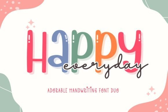 Happy Everyday Font - Featured Image