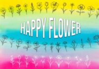Happy Flower Font - Featured Image