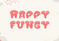 Happy Fungy Font - Featured Image