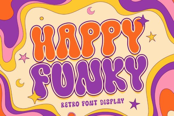 Happy Funky Font - Featured Image