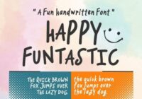 Happy Funtastic Font - Featured Image