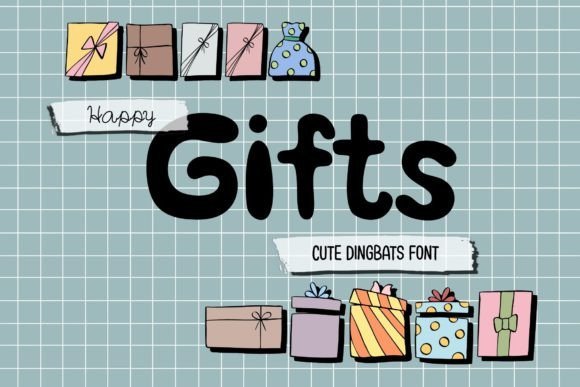 Happy Gifts Font - Featured Image