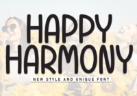 Happy Harmony Font - Featured Image