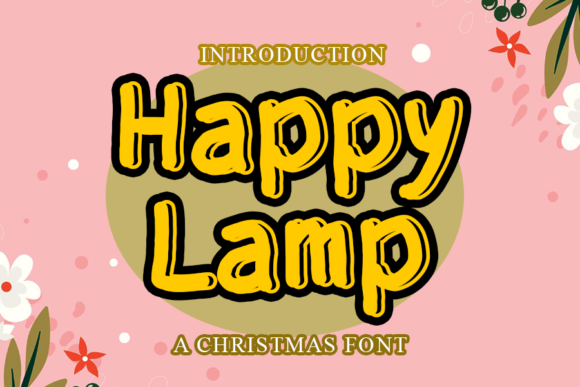 Happy Lamp Font - Featured Image
