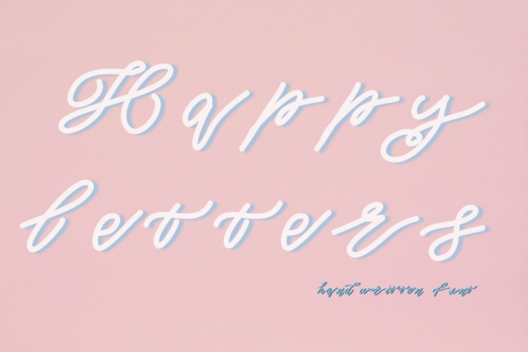 Happy Letters Font - Featured Image