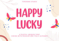 Happy Lucky Font - Featured Image