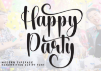Happy Party Font - Featured Image