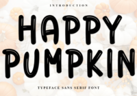 Happy Pumpkin Font - Featured Image