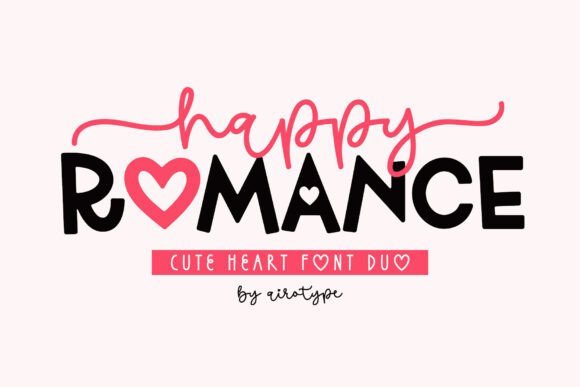 Happy Romance Font - Featured Image