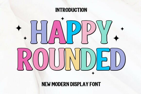 Happy Rounded Font - Featured Image