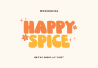 Happy Spice Font - Featured Image