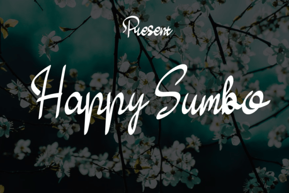Happy Sumbo Font - Featured Image