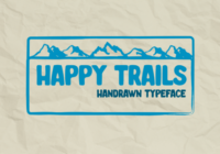 Happy Trails Font - Featured Image