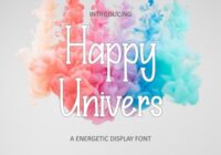 Happy Univers Font - Featured Image