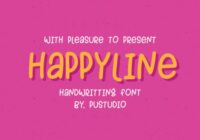 Happyline Font - Featured Image