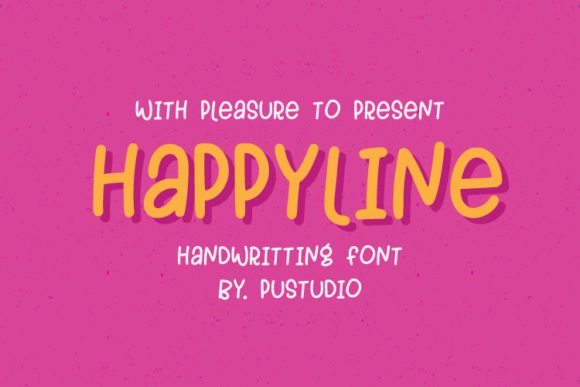 Happyline Font - Featured Image