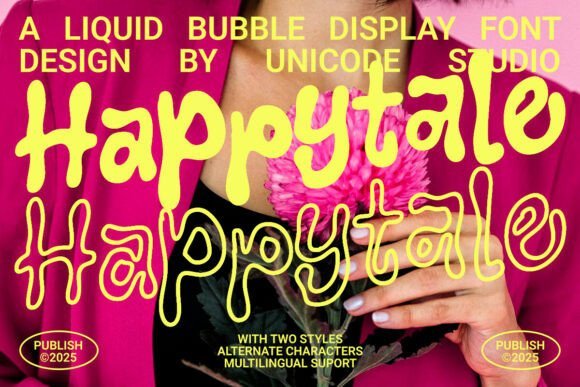 Happytale Font - Featured Image