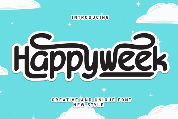 Happyweek Font - Featured Image