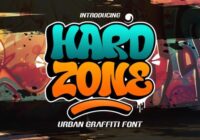 Hard Zone Font - Featured Image