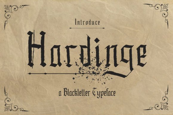 Hardinge Font - Featured Image
