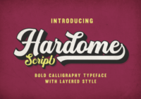 Hardome Font - Featured Image