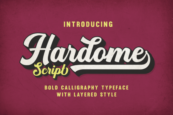 Hardome Font - Featured Image