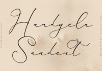 Hardyela Sandert Font - Featured Image