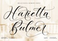 Harietta Bulmer Font - Featured Image