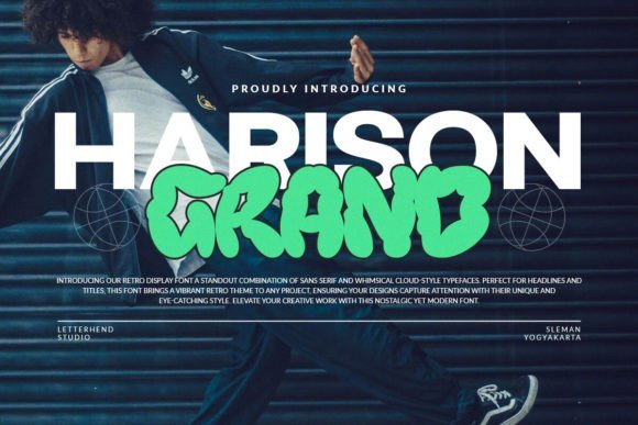 Harison Grand Font - Featured Image