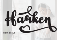 Harken Font - Featured Image