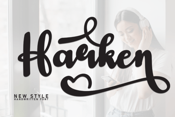 Harken Font - Featured Image