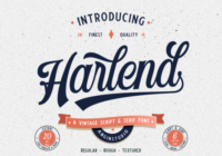 Harlend Font - Featured Image