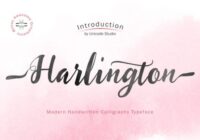 Harlington Font - Featured Image