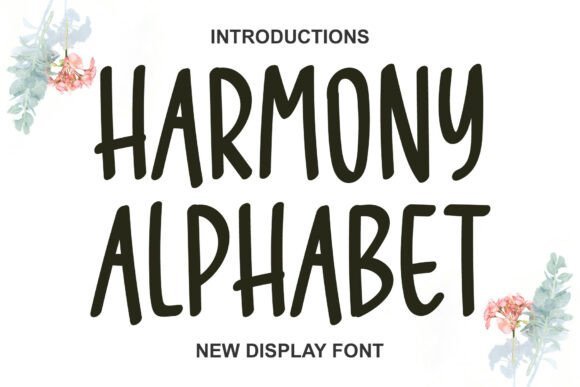 Harmony Alphabet Font - Featured Image