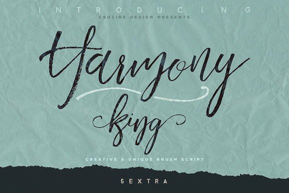Harmony King Font - Featured Image