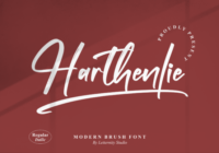 Harthenlie Font - Featured Image