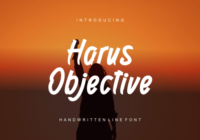 Harus Objective Font - Featured Image